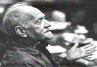 Gustavo Corção durante uma conferência